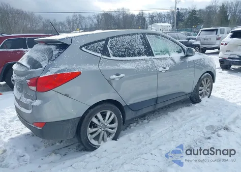 2013 Hyundai Tucson Limited из США, поврежденный, VIN KM8JUCAC2DU623651